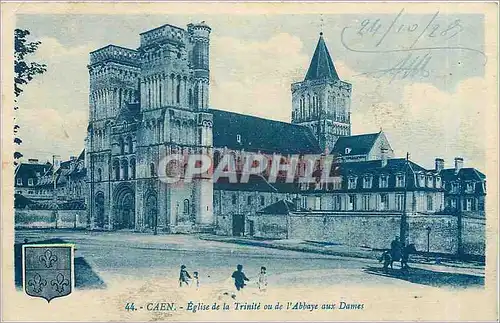 Ansichtskarte AK Caen Eglise de la Trinite ou de l'Abbaye aux Dames