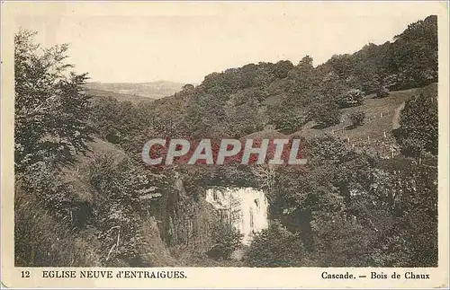 Cartes postales Eglise Neuve d'Entraigues Cascade Bois de Chaux