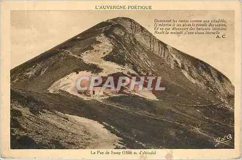 Ansichtskarte AK L'Auvergne Poetique Le Puy de Sancy