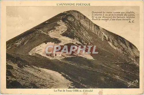 Cartes postales L'Auvergne Poetique Le Puy de Sancy