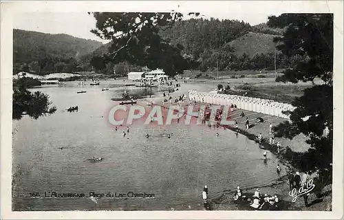 Ansichtskarte AK L'Auvergne Plage du Lac Chambon