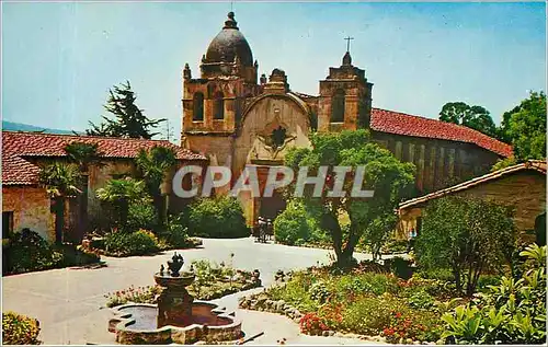 Cartes postales Mission San Carlos Borromeo Carmel California