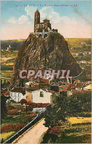 Cartes postales Le Puy Le Rocher Saint Michel