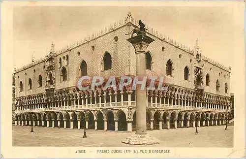 Ansichtskarte AK Venise Palais Ducal Vue d'Ensemble