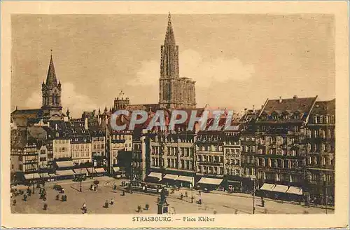 Cartes postales Strasbourg Place Kleber