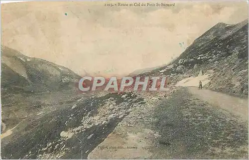 Cartes postales Route et Col du Petit St Bernard