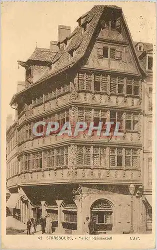Cartes postales Strasbourg Maison Kammerzell