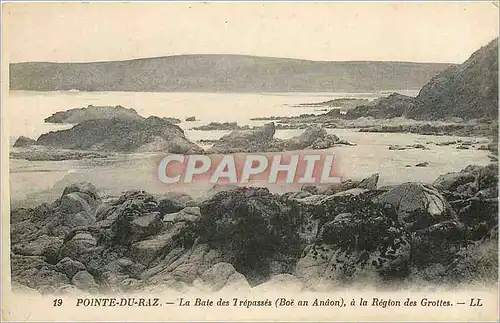 Cartes postales Pointe du Raz La Baie des Trepasses Boe an Anaon a la Region des Grottes