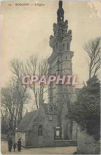 Cartes postales Roscoff l'Eglise