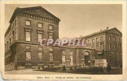Cartes postales Metz Palais de Justice Vue d'Ensemble