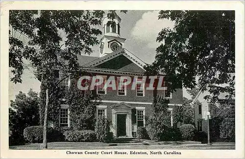 Cartes postales Chowan County Court House Edenton North Carolina