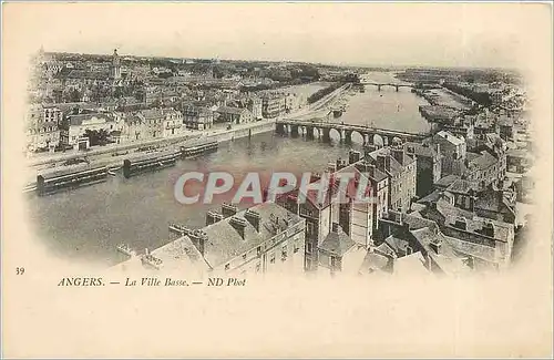 Cartes postales Angers La Ville Basse