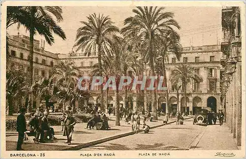 Cartes postales Barcelona Placa d'en Macia