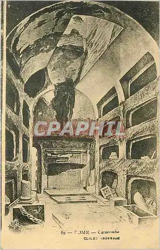 Cartes postales Rome Catacombe Clichy Anderson