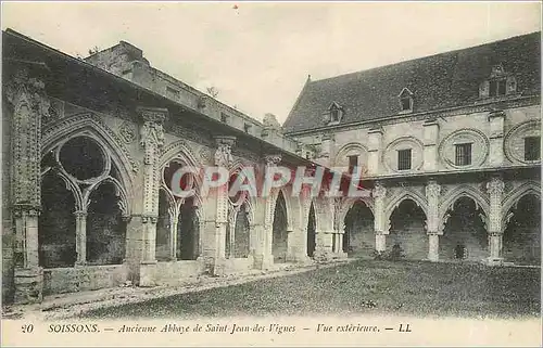 Ansichtskarte AK Soissons Ancienne Abbaye de Saint Jean des Vigues Vue exterieure
