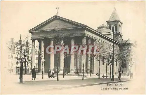 Ansichtskarte AK Lyon Eglise Saint Pothin