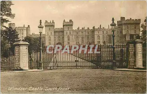 Ansichtskarte AK Windsor Castle South Front