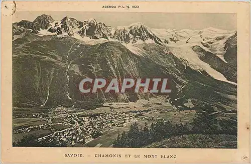 Cartes postales Savoie Chamonix et le Mont Blanc