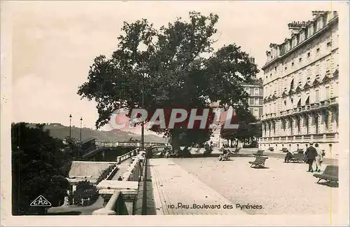 Cartes postales Pau Boulevard des Pyrenees