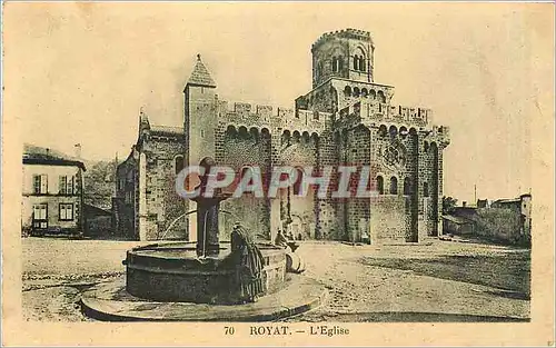 Cartes postales Royat L'Eglise