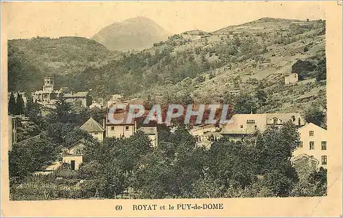 Cartes postales Royat et le Puy de Dome