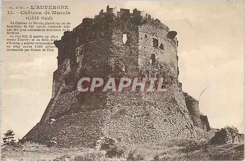 Ansichtskarte AK L'Auvergne Chateau de Murols Cote Sud