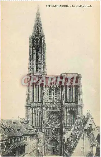 Cartes postales Strasbourg La Cathedrale