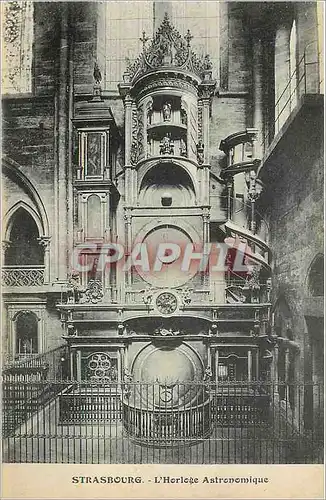 Cartes postales Strasbourg L'Horloge Astronomique