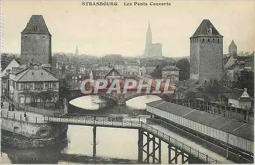 Cartes postales Strasbourg Les Ponts Couverts