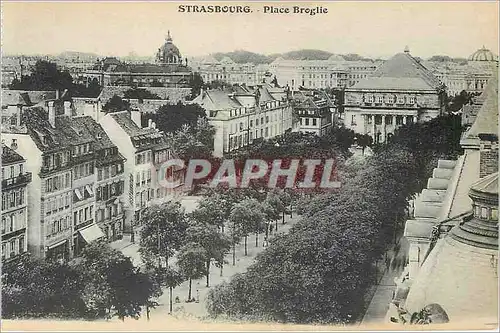 Cartes postales Strasbourg Place Broglie