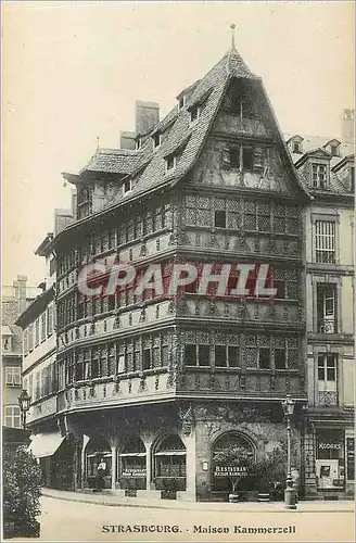 Cartes postales Strasbourg Maison Kammerzell
