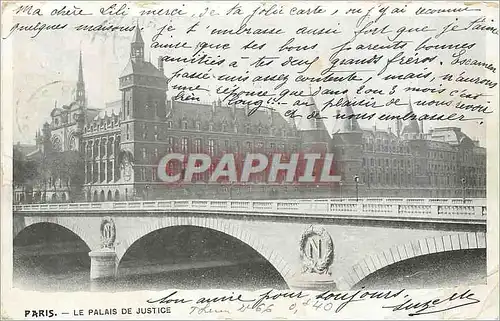 Cartes postales Paris Le Palais de Justice