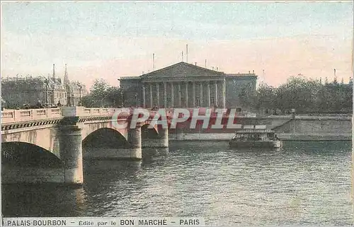 Ansichtskarte AK Palais Bourbon Edite par le Bon Marche Paris