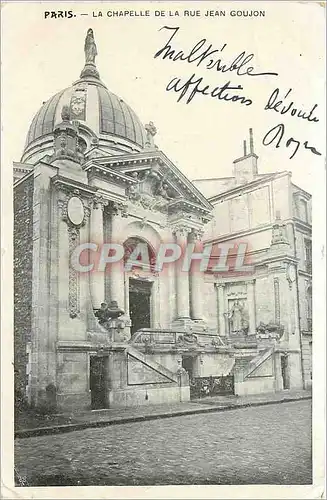 Cartes postales Paris La Chapelle de la rue Jean Goujon