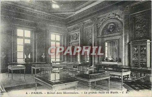 Ansichtskarte AK Paris Hotel des Monnaies La grande Salle du Musee