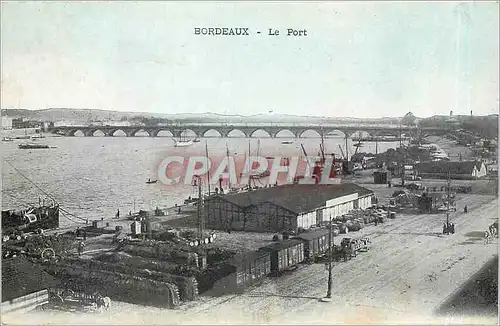 Cartes postales Bordeaux Le Port