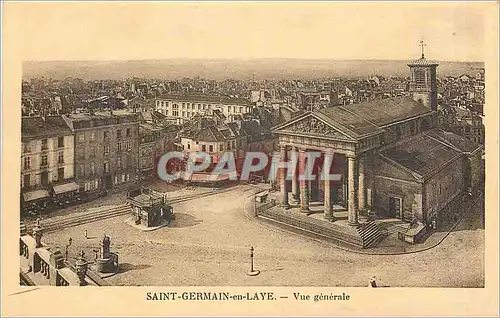 Cartes postales Saint Germain en Laye Vue generale