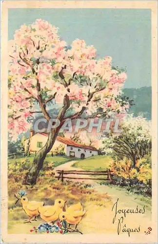 Cartes postales Joyeuses Paques