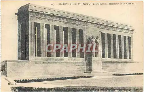 Cartes postales Chateau Thierry Aisne Le Monument americale de la Cote