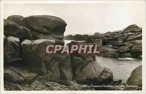 Cartes postales Perros Guirec La Cote Rocheuse