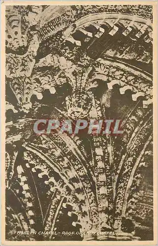 Cartes postales Roslyn Chapel Roof of Lady Chapel