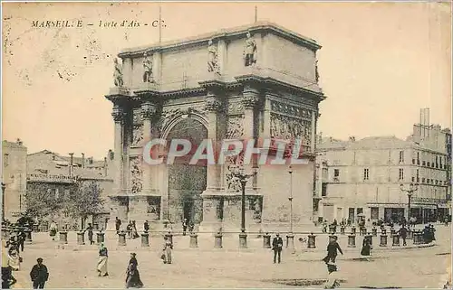 Cartes postales Marseille Porte d'Aix