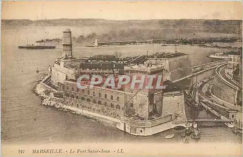 Cartes postales Marseille Le Fort Saint Jean