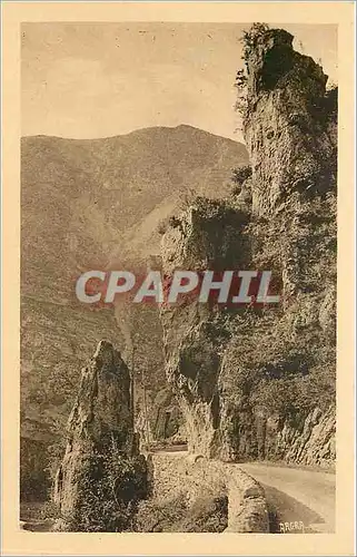 Cartes postales Gorges du Tarn La Route pres de Chambonnet