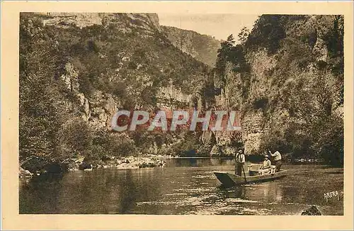 Ansichtskarte AK Gorges du Tarn Cirque des Baumes