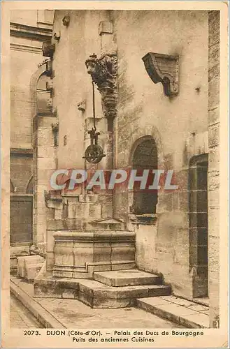 Cartes postales Dijon Cote d'Or Palais des Ducs de Bourgogne Puits des Anciennes Cuisines