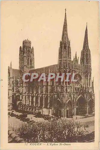 Cartes postales Rouen L'Eglise St Ouen