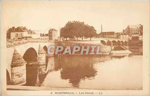 Ansichtskarte AK Montereau Les Ponts