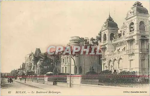 Cartes postales Royan Le Boulevard St Georges