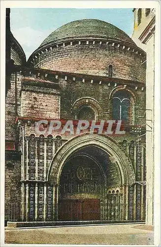 Ansichtskarte AK Cahors Lot Portail Nord de la Cathedrale et Coupole Mon hist